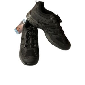 NWT Hawkwell Mens Outdoor Adventure Hiking Black Shoes  T2176 Size 9